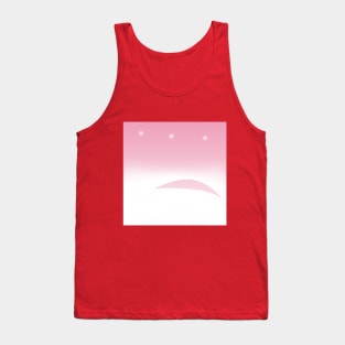 pink background Tank Top